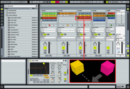 Configuration des AudioCubes sous Ableton Live