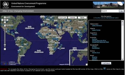 UNEP - Atlas of Our Changing Environment